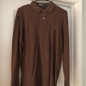 Long sleeve polo